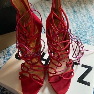 Schutz Fiorenza Heeled Sandals